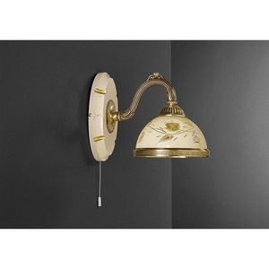 Изображение товара Бра с выключателем A.6808/1 Reccagni Angelo 6808 A 6808/1 листья