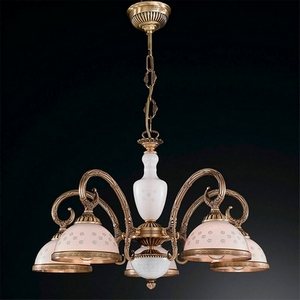 Изображение товара Подвесная люстра с узором в клетку L.8210/5 Reccagni Angelo 8210 L 8210/5