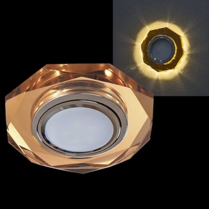 Изображение товара Точечный светильник круглый Reluce 16302-9.0-001LF MR16+LED3W TEA