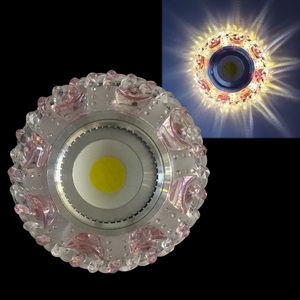 Изображение товара Точечный светильник круглый Reluce 42064-9.0-001PL MR16+LED3W CL/PK