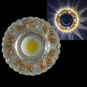 Изображение товара Точечный светильник круглый Reluce 42236-9.0-001PL MR16+LED3W CL/TEA