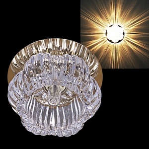 Изображение товара Точечный светильник круглый Reluce 18301-9.0-001G G9 GD