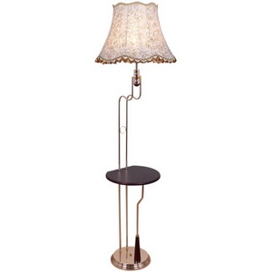 Изображение товара Торшер напольный с 1 лампой со столиком Reluce 00397-2.6-01 GD