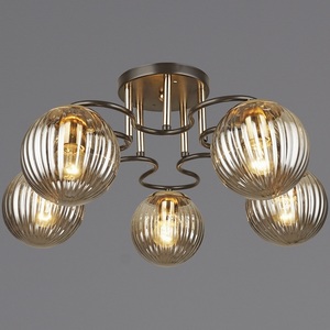 Изображение товара Потолочная люстра на штанге Reluce 04204-0.3-05 COFFEE+FGD