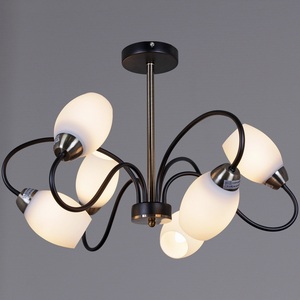 Изображение товара Потолочная люстра на штанге Reluce 01270-0.3-06B BK+AB