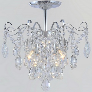 Изображение товара Потолочная люстра хрустальная на штанге Reluce 04065-0.3-04 CR