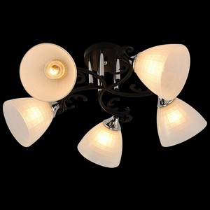 Изображение товара Потолочная люстра на штанге Reluce 11308-0.3-05 BK+CR