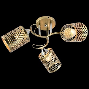 Изображение товара Потолочная люстра на штанге Reluce 01322-0.3-03 MATT GOLD+CR