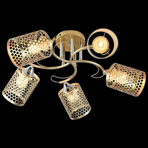 Изображение товара Потолочная люстра на штанге Reluce 01322-0.3-05 MATT GOLD+CR