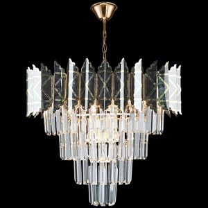 Изображение товара Подвесная люстра хрусталь Reluce 02202-0.4-07 FGD+BK