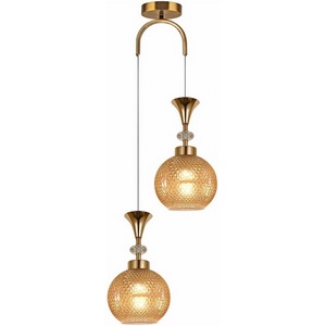 Изображение товара Подвесной светильник Reluce 02001-0.9-02 AMBER в форме шара