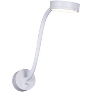 Изображение товара Настенный светильник с выключателем светодиодный для чтения Reluce 86206-9.2-001MN LED5W WT