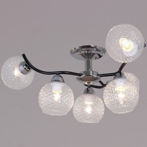 Изображение товара Потолочная люстра на штанге Reluce 07624-0.3-06 CR+BK