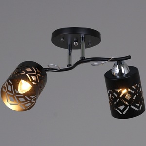 Изображение товара Потолочная люстра на штанге Reluce 08267-0.3-02 BK+CR