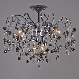 Изображение товара Потолочная люстра хрустальная на штанге Reluce 08285-0.4-06 CR