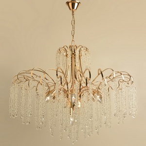 Изображение товара Подвесная люстра для гостиной хрустальная Reluce 08286-0.4-10 FG