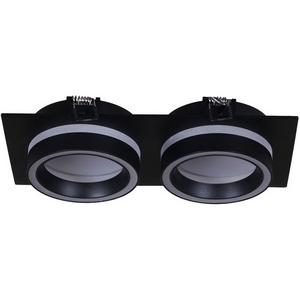 Изображение товара Потолочный светильник точечный встраиваемые с цоколем gx53 Reluce 53003-9.0-002LD GX53 BK