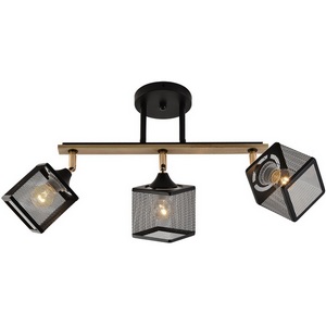 Изображение товара Спот на штанге Reluce 01591-3.3-03B BK+FGD+WOOD