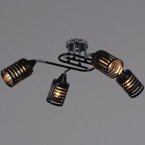 Изображение товара Потолочная люстра на штанге Reluce 70052-3.3-04 CR+BK