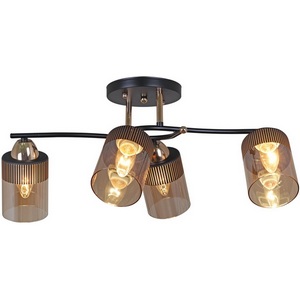 Изображение товара Потолочная люстра на штанге Reluce 09131-3.3-04 FG+BK