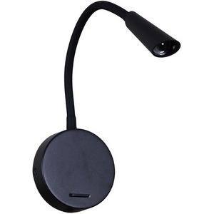 Изображение товара Настенный светильник с выключателем светодиодный для чтения Reluce 86204-9.2-001MN LED5W BK