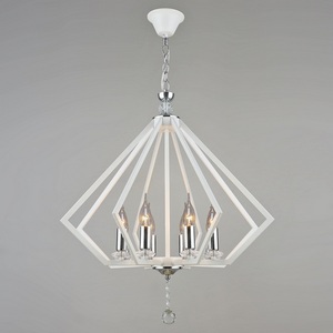 Изображение товара Подвесная люстра Reluce 05325-0.4-08 WT+CR в виде свечи