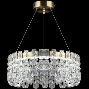 Изображение товара Подвесная люстра хрустальная светодиодная Reluce 02601-0.4-104W LED COP+CH