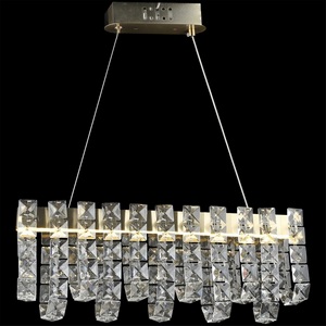 Изображение товара Подвесная люстра хрустальная светодиодная Reluce 02600-0.4-40W LED COP+CH
