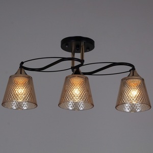 Изображение товара Потолочная люстра на штанге Reluce 06087-0.3-03 BK+FG