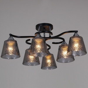 Изображение товара Потолочная люстра на штанге Reluce 06089-0.3-06 BK+CR