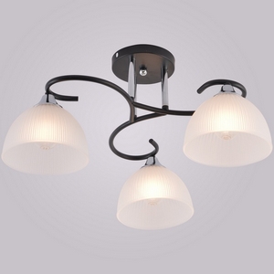 Изображение товара Потолочная люстра на штанге Reluce 01635-0.3-03 BK+CR