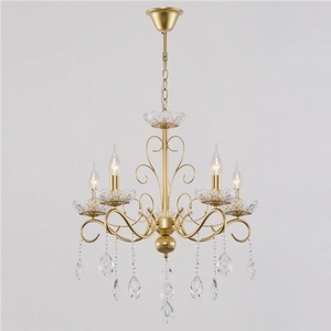 Изображение товара Подвесная люстра Reluce 04201-0.4-05 GOLD подсвечник с подвесками