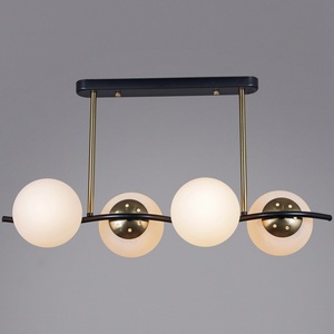 Изображение товара Потолочная люстра на штанге Reluce 36364-0.3-04 BK+COP в форме шара
