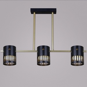 Изображение товара Потолочная люстра на штанге Reluce 06675-0.3-03 GD+BK GX53