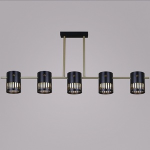 Изображение товара Потолочная люстра на штанге Reluce 06675-0.3-05 GD+BK GX53