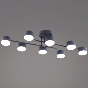 Изображение товара Потолочная люстра на штанге Reluce 03722-0.3-08 GREY GX53