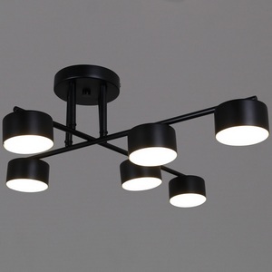 Изображение товара Потолочная люстра на штанге Reluce 03725-0.3-06 BK GX53