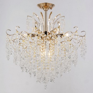 Изображение товара Потолочная люстра хрустальная на штанге Reluce 90324-0.3-09A FGD