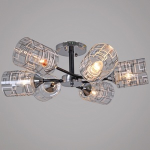 Изображение товара Потолочная люстра на штанге Reluce 26260-0.3-06 CR+BK