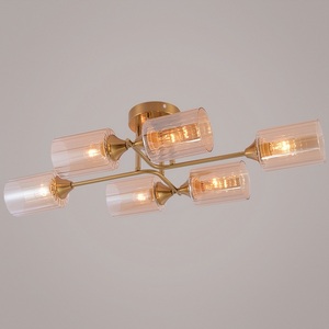 Изображение товара Потолочная люстра на штанге Reluce 19610-0.3-06 COPPER