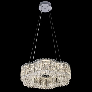 Изображение товара Подвесная люстра светодиодная хрустальная с регулировкой цветовой температуры Reluce 65500-0.4-500 MX CH