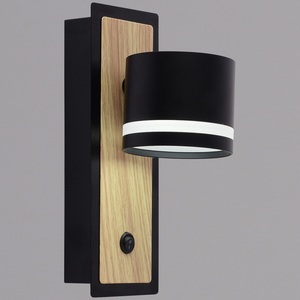 Изображение товара Бра Reluce 22540-0.2-01 BK+WOOD