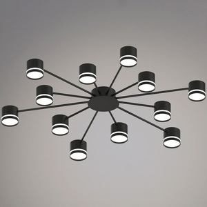 Изображение товара Потолочная люстра Reluce 06730-0.3-12 GX53 BK