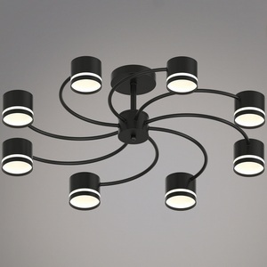 Изображение товара Потолочная люстра на штанге Reluce 26730-0.3-08 GX53 BK