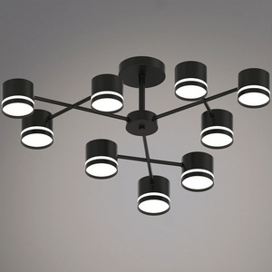 Изображение товара Потолочная люстра на штанге Reluce 96730-0.3-09 GX53 BK