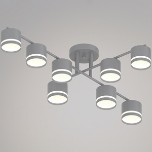 Изображение товара Потолочная люстра на штанге Reluce 79730-0.3-08 GX53 GREY