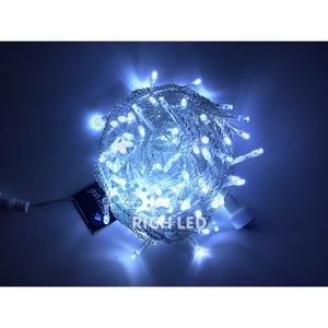 Изображение товара Гирлянда светодиодная белая постоянного свечения 24B, LED, провод прозрачный, IP54 Rich LED RL-S10C-24V-T/W