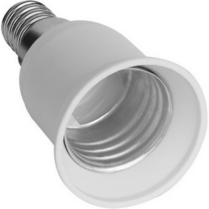 Изображение товара Патрон-переходник для ламп E14-E27 прямой duwi 24631 2