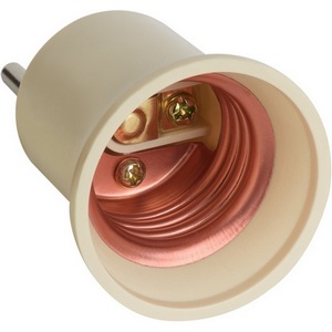 Изображение товара Патрон-переходник вилка-Е27 прямой duwi 24637 4