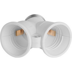 Изображение товара Патрон-переходник для ламп Е27-2хЕ27 duwi 24640 4